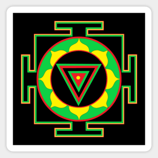 Powerful Goddess Kali Yantra Magnet